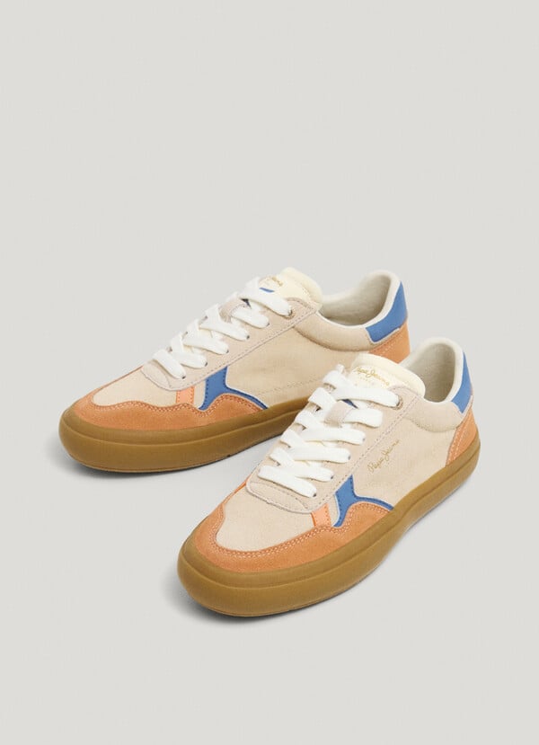 Pepe Jeans zapatillas retro de ante Últimos 2 días