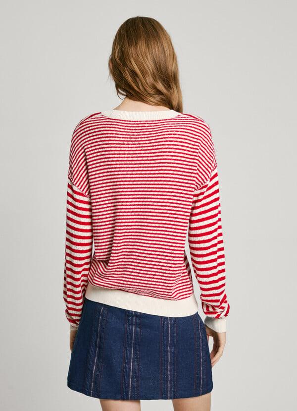 Pepe Jeans jersey de punto rayas Precio de fábrica