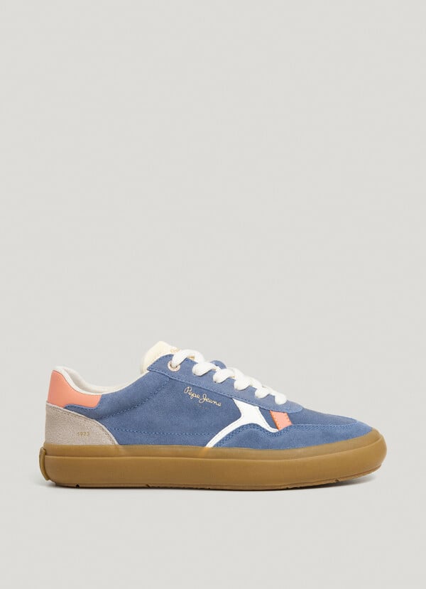 Pepe Jeans zapatillas retro de ante