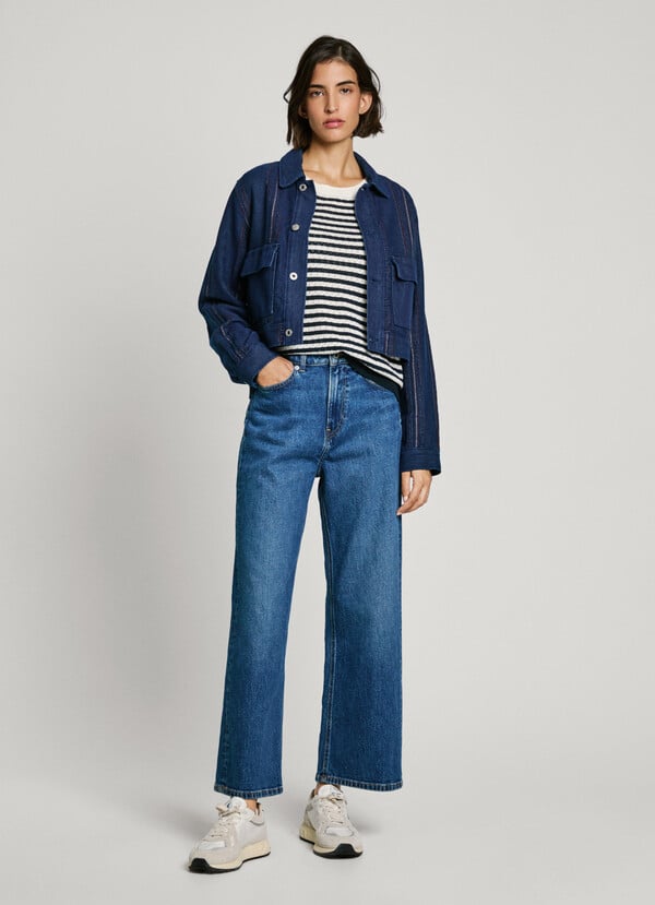 Pepe Jeans cazadora denim fit regular Oferta exclusiva