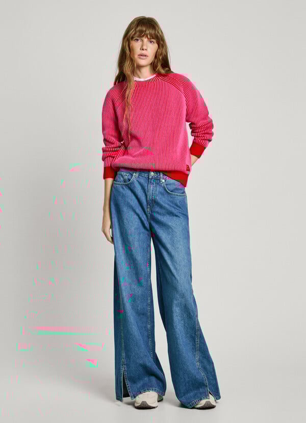 Pepe Jeans jeans fit wide y tiro medio
