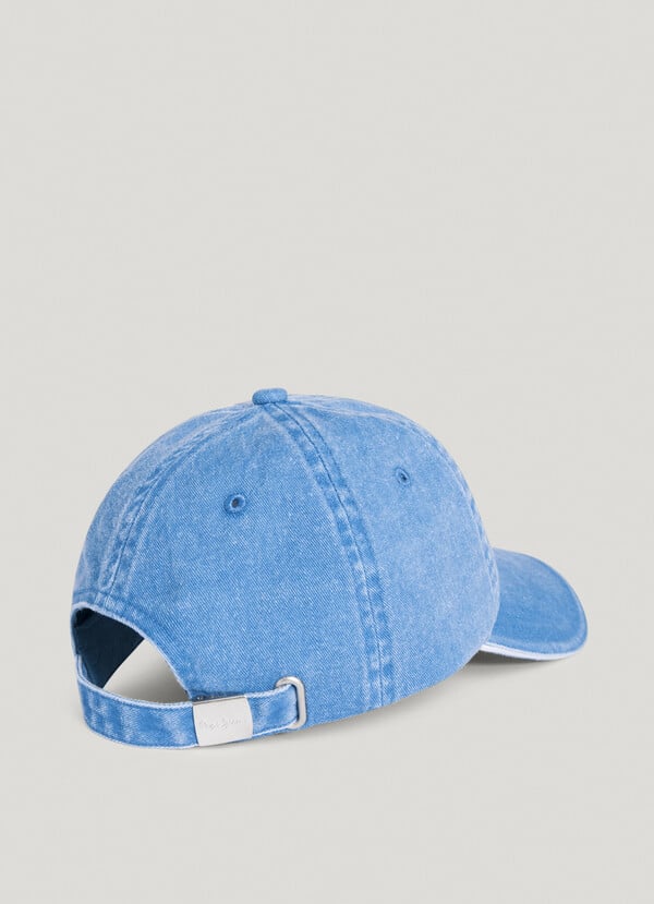 Pepe Jeans gorra denim con logo bordado En línea
