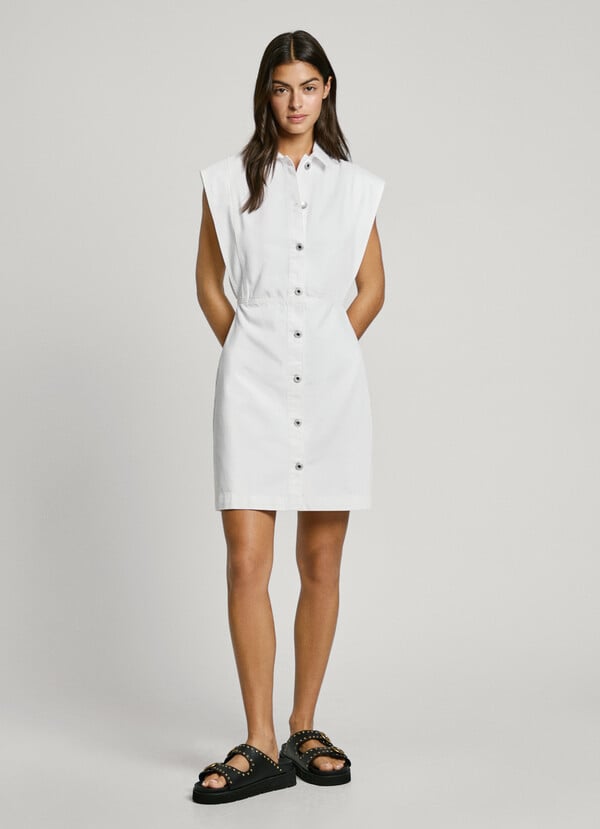 Pepe Jeans vestido corto denim fit regular Outlet online