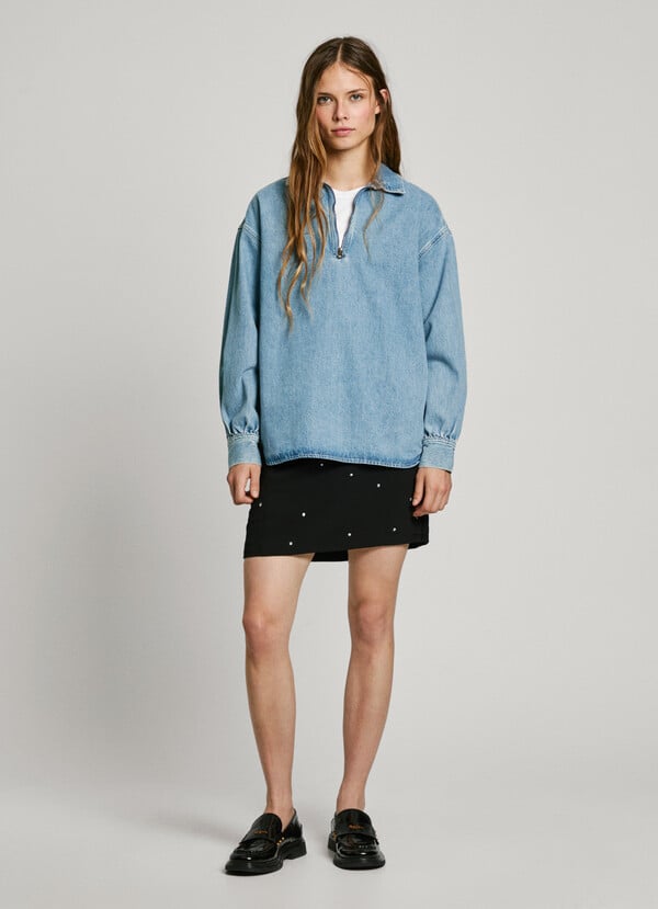 Pepe Jeans camisa denim fit loose Ventas relámpago