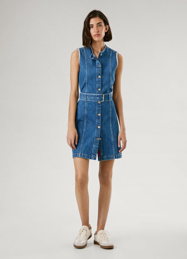Pepe Jeans vestido corto denim fit regular Rebajas online