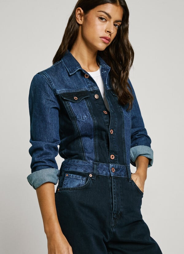 Pepe Jeans mono largo denim bicolor ÚLTIMAS EDICIONES