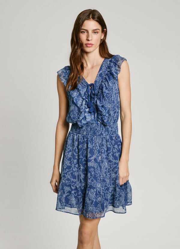 Pepe Jeans vestido corto estampado floral Últimos 2 días