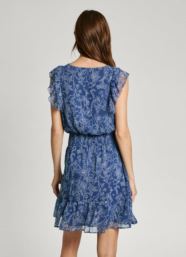 Pepe Jeans vestido corto estampado floral Últimos 2 días