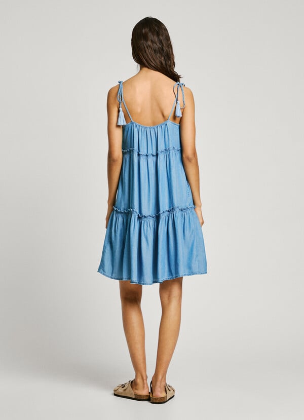 Pepe Jeans vestido corto tirantes Solo hoy