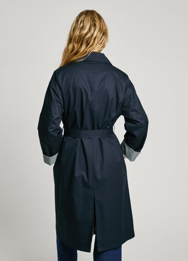 Pepe Jeans gabardina reversible doble botonadura En oferta