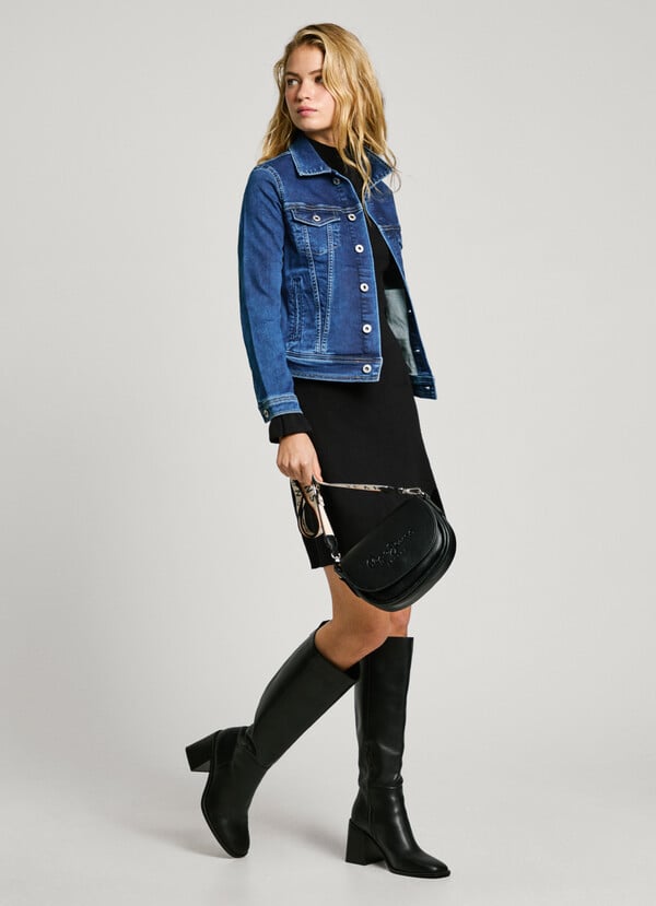 Pepe Jeans cazadora denim fit regular Descuentos del mes