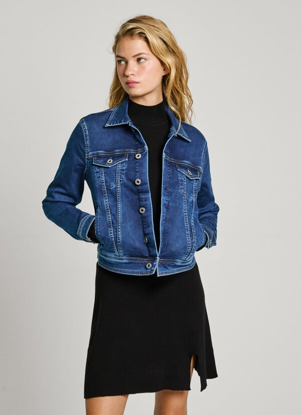 Pepe Jeans cazadora denim fit regular Descuentos del mes