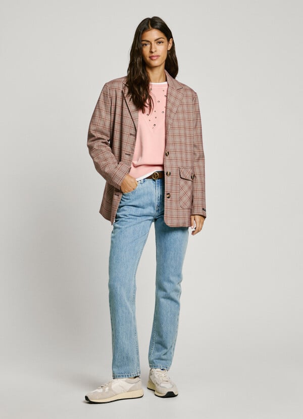 Pepe Jeans americana de cuadros 2025