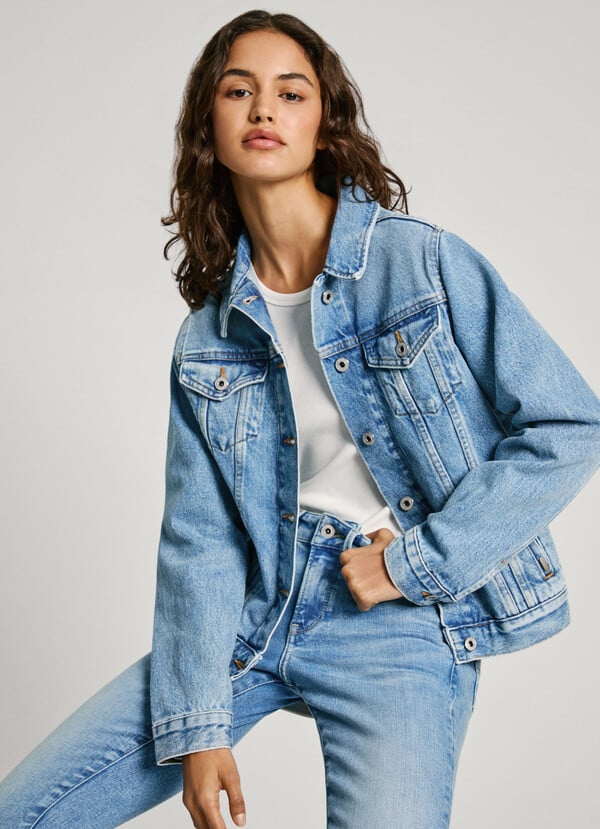 Pepe Jeans cazadora denim fit regular