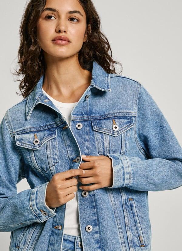 Pepe Jeans cazadora denim fit regular Outlet