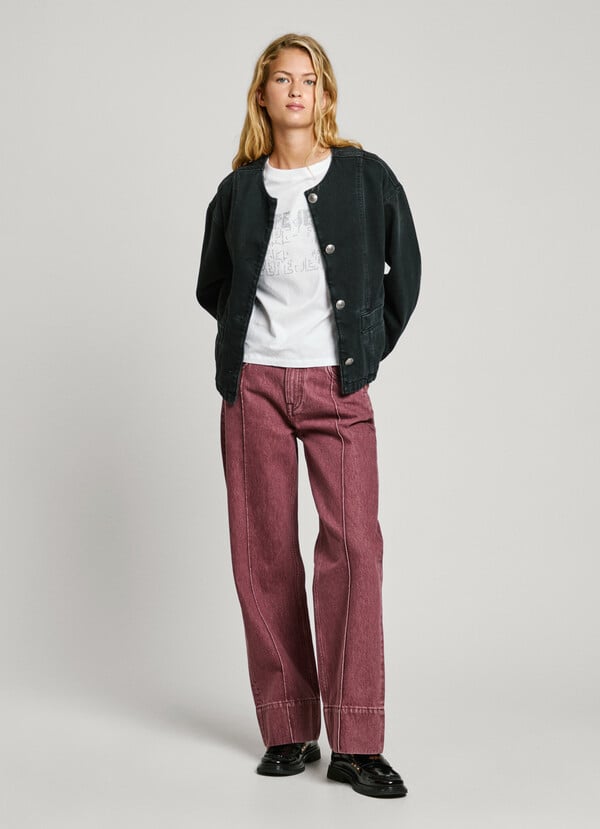 Pepe Jeans cazadora denim fit boxy Ofertas