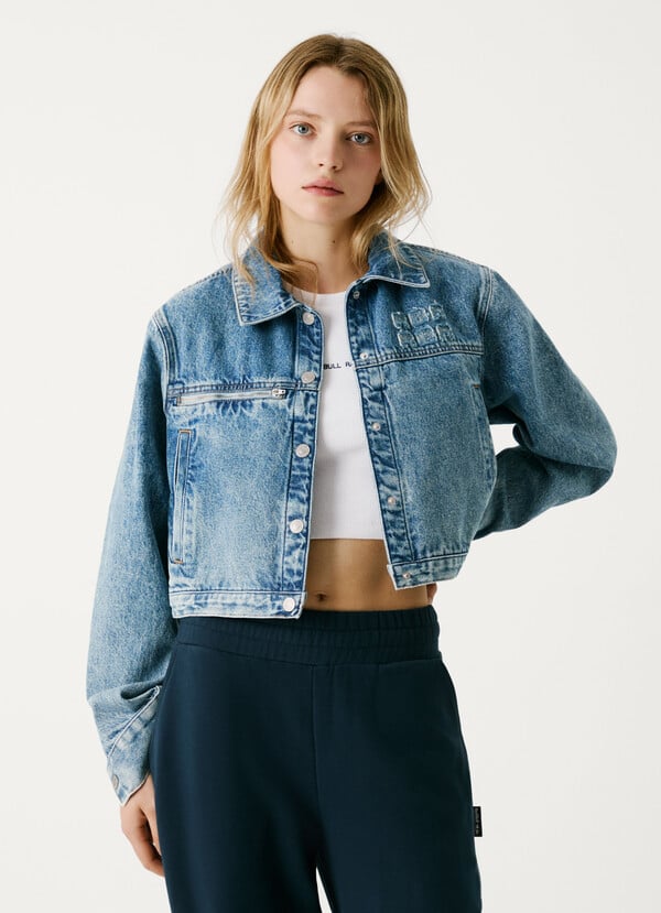 Pepe Jeans cazadora denim fit regular Rebajas baratas