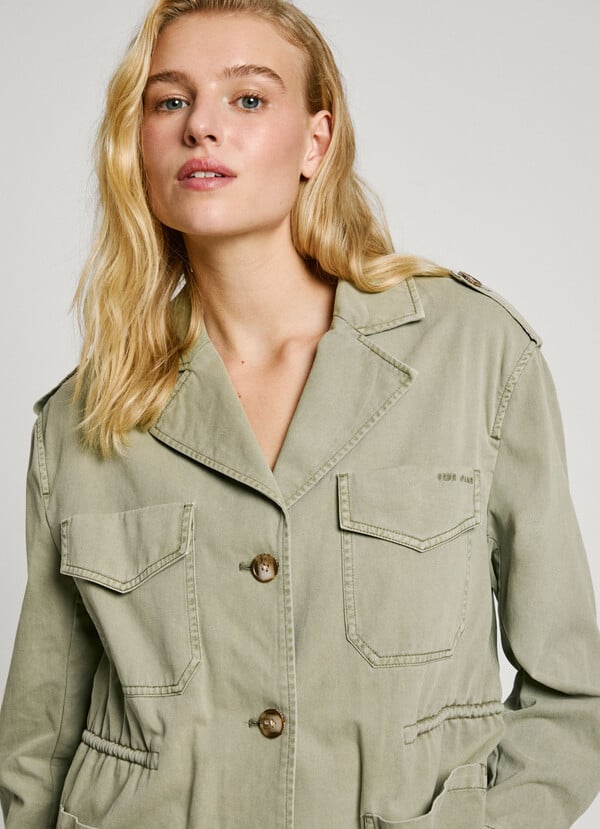 Pepe Jeans chaqueta bolsillos parche Mejor oferta