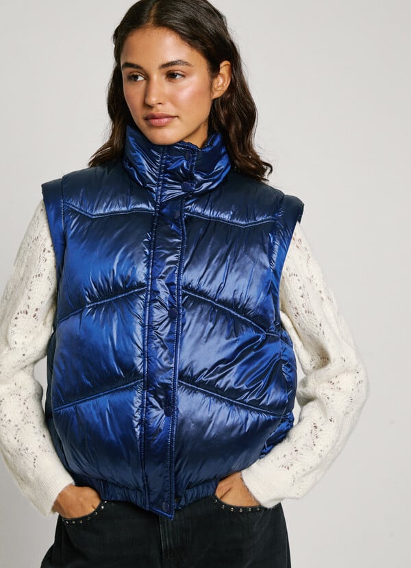 Pepe Jeans plumífero metalizado impermeable Envío gratis