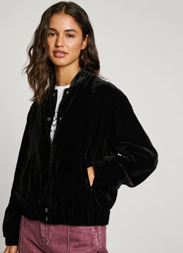 Pepe Jeans cazadora bomber terciopelo Envío gratis