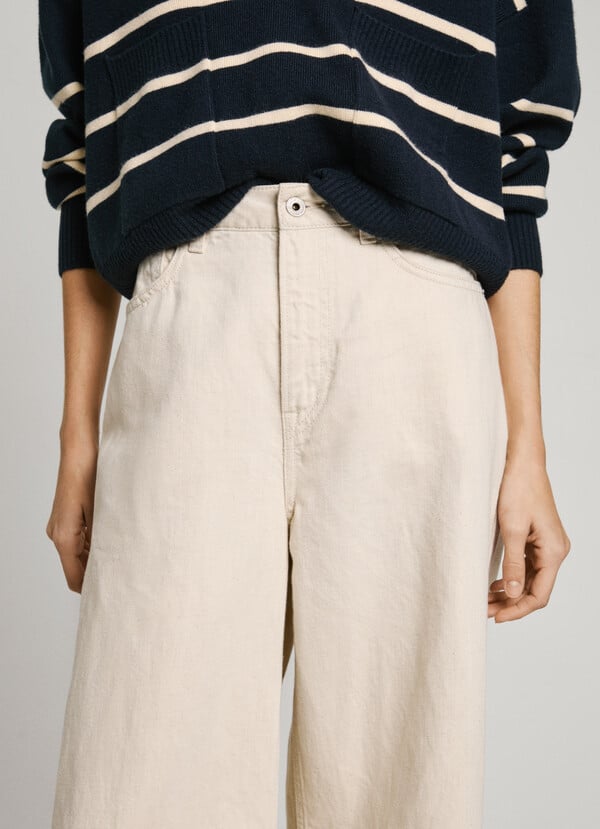 Pepe Jeans jeans fit wide y tiro alto - jaimy Oferta especial de fábrica