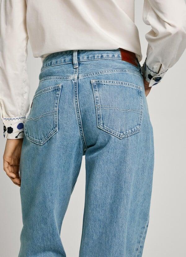 Pepe Jeans jeans fit loose y tiro alto - hazel Liquidación