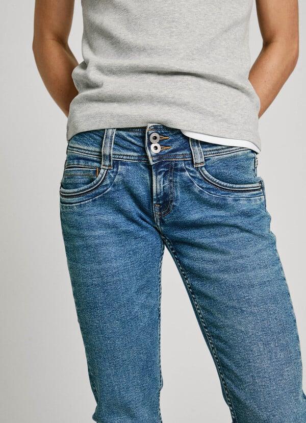 Pepe Jeans jeans fit slim y tiro medio - gen Envío internacional gratuito