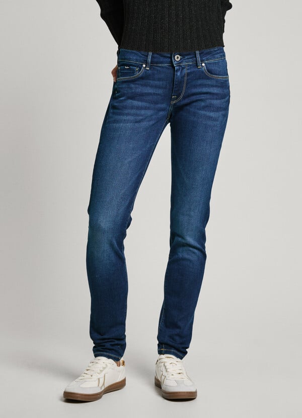 Pepe Jeans jeans fit skinny y tiro medio - soho Oferta exclusiva