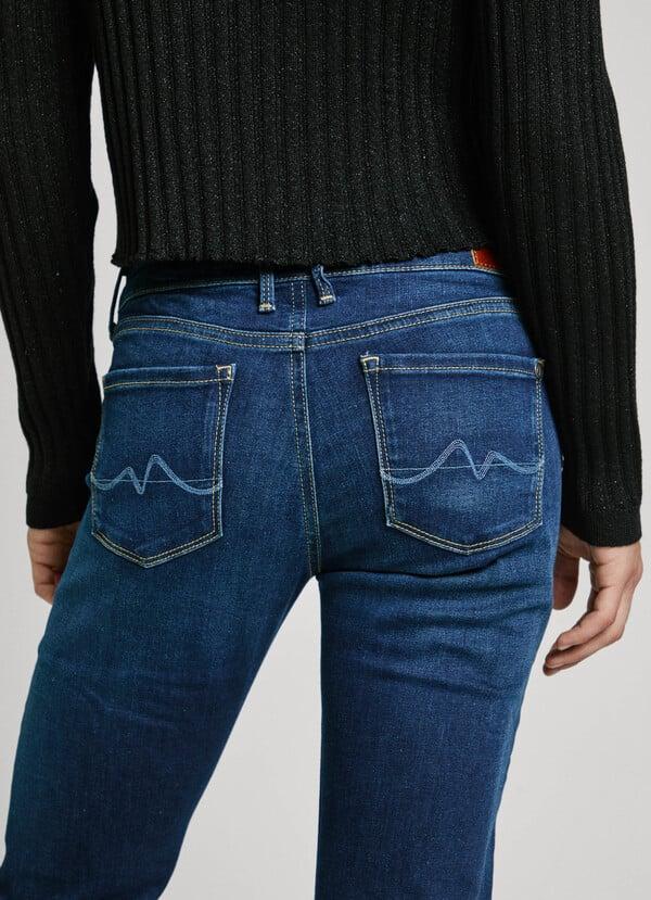 Pepe Jeans jeans fit skinny y tiro medio - soho Oferta exclusiva
