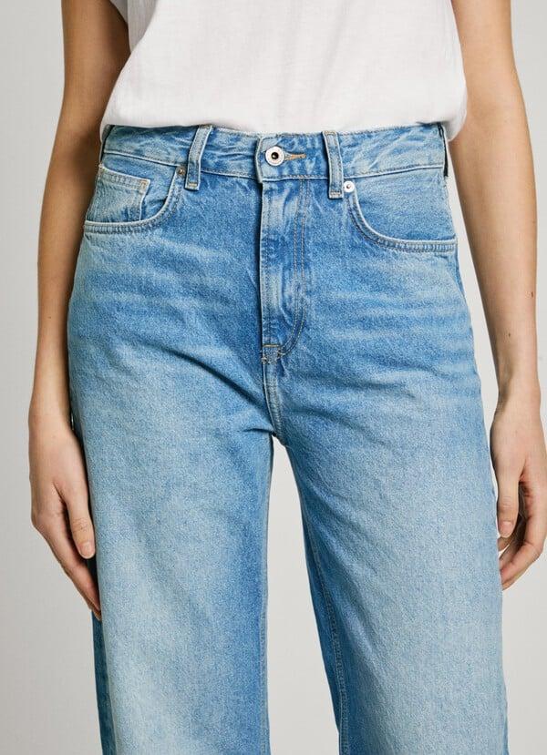 Pepe Jeans jeans fit recto y tiro alto - lexa Grandes ahorros