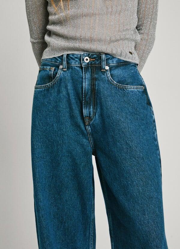 Pepe Jeans jeans fit wide y tiro alto - jaimy Devoluciones gratuitas