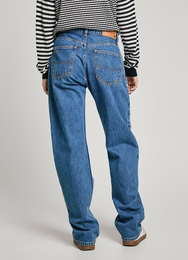 Pepe Jeans jeans fit loose y tiro bajo Outlet