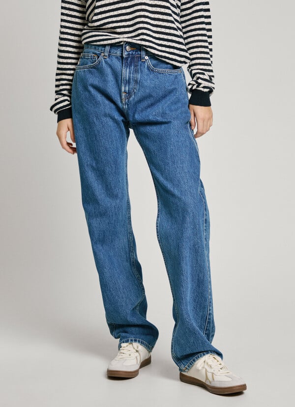 Pepe Jeans jeans fit loose y tiro bajo Outlet