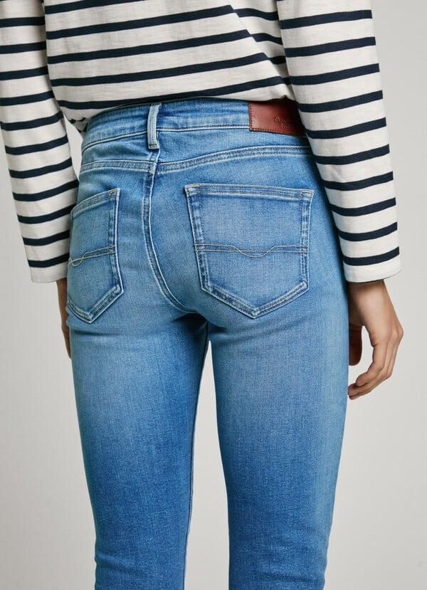 Pepe Jeans jeans fit skinny y tiro bajo - soho Ofertas