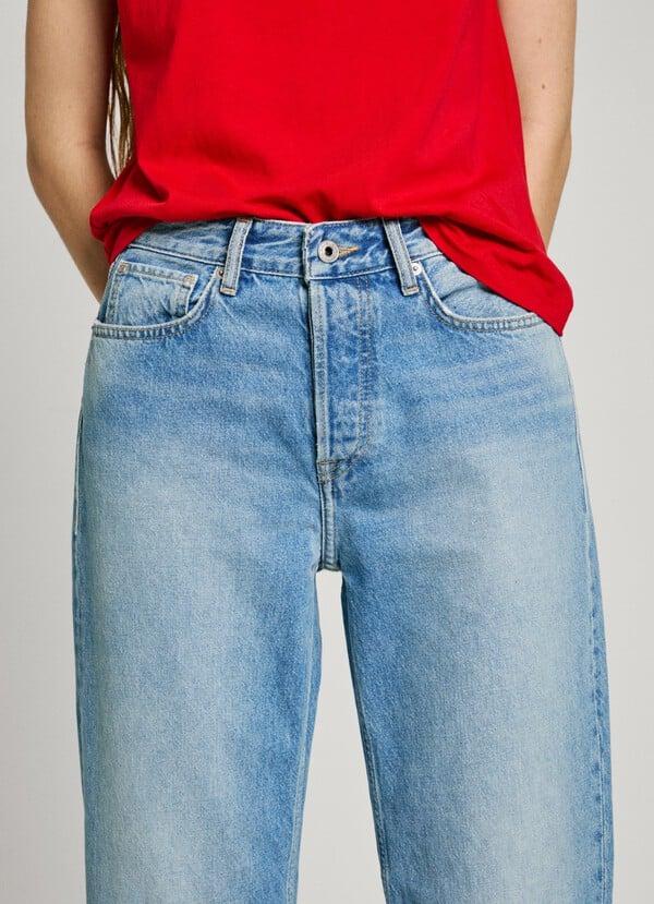 Pepe Jeans jeans fit recto y tiro alto - robyn Gran oferta