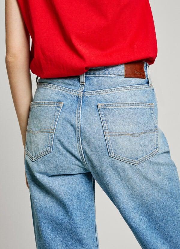 Pepe Jeans jeans fit recto y tiro alto - robyn Gran oferta