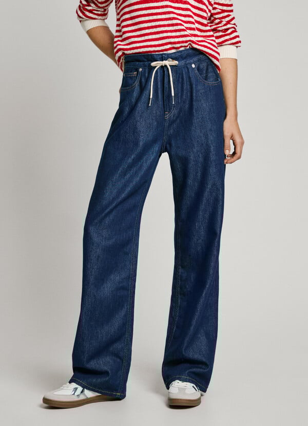 Pepe Jeans jeans fit recto y tiro alto Rebajas baratas