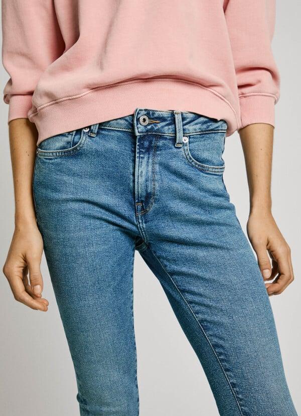 Pepe Jeans jeans fit skinny y tiro medio - regent Los más vendidos
