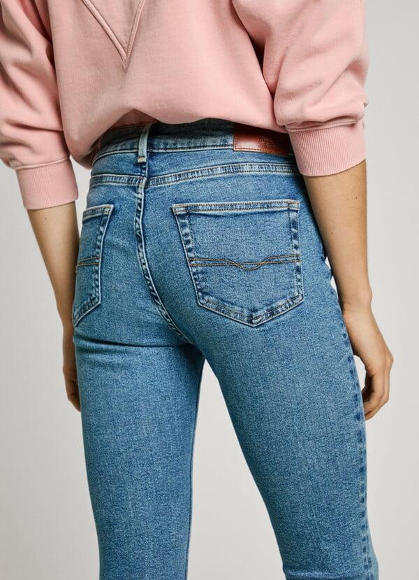 Pepe Jeans jeans fit skinny y tiro medio - regent Los más vendidos