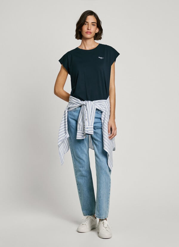 Pepe Jeans camiseta logo estampado fit slim ÚLTIMAS EDICIONES