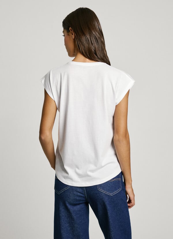 Pepe Jeans camiseta logo estampado fit slim Últimos 2 días