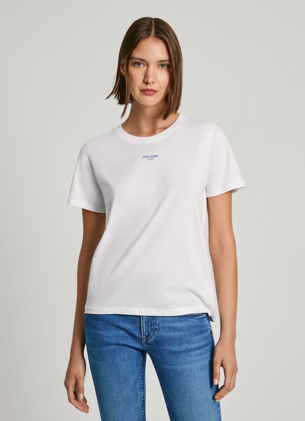 Pepe Jeans camiseta logo estampado fit slim Último día