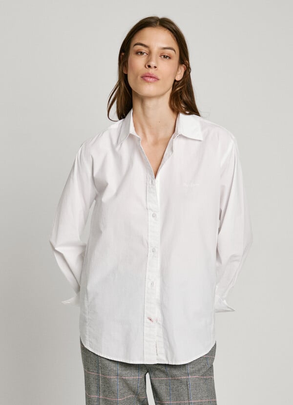 Pepe Jeans camisa popelín fit regular Limitado a 3 días