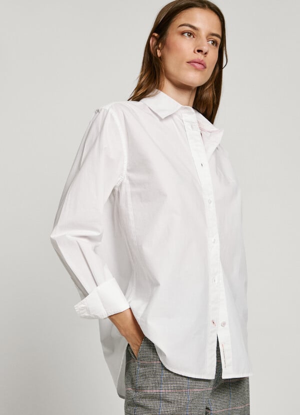 Pepe Jeans camisa popelín fit regular Limitado a 3 días