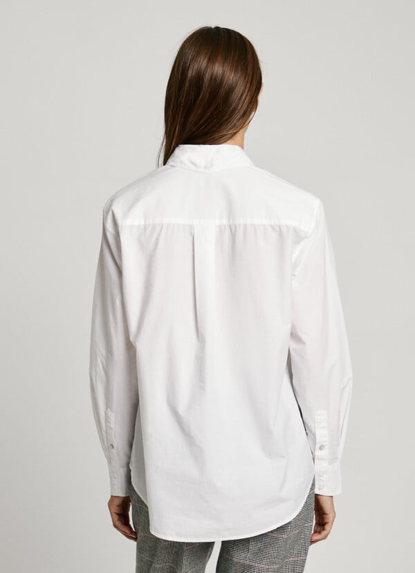 Pepe Jeans camisa popelín fit regular Limitado a 3 días