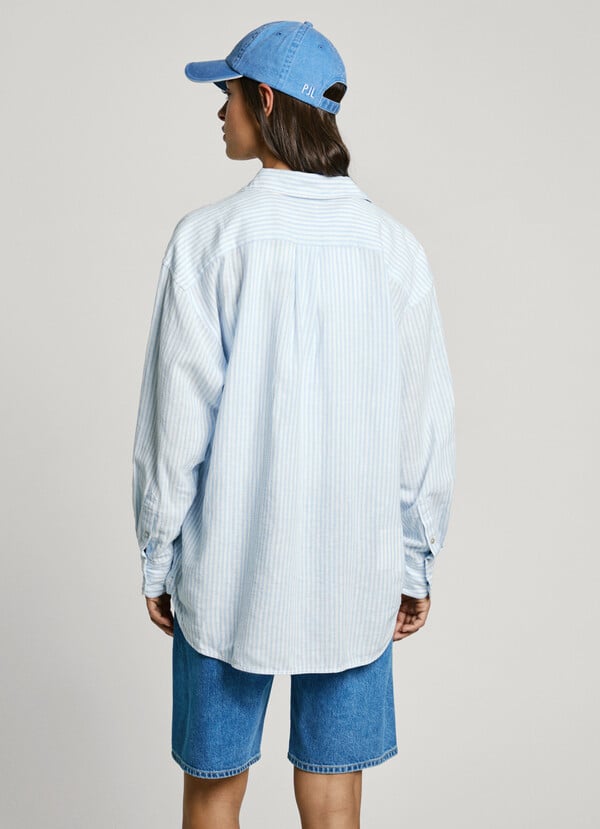 Pepe Jeans camisa rayas fit relaxed Precios de Black Friday
