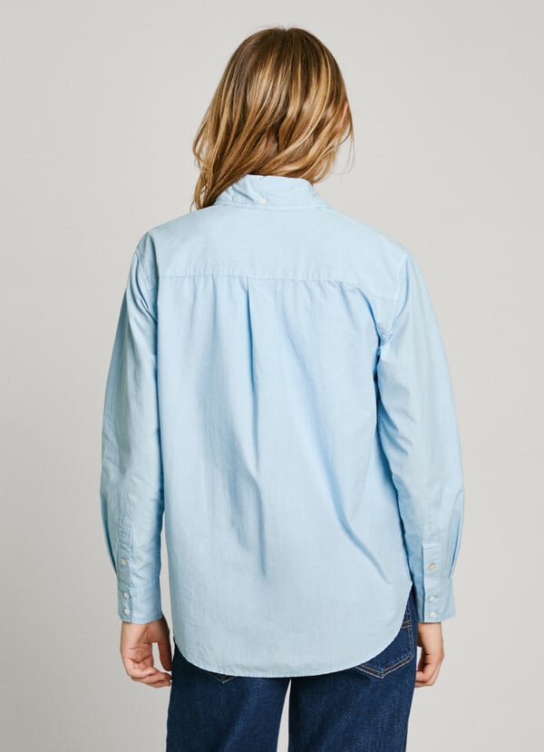 Pepe Jeans camisa popelín fit regular Descuento por venta flash