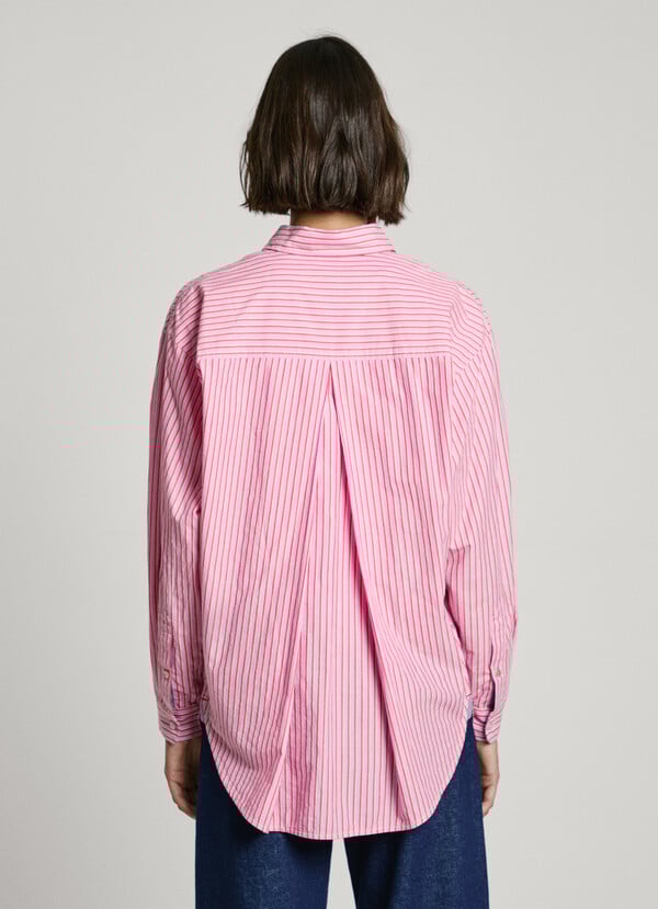 Pepe Jeans camisa rayas fit loose Ofertas de temporada
