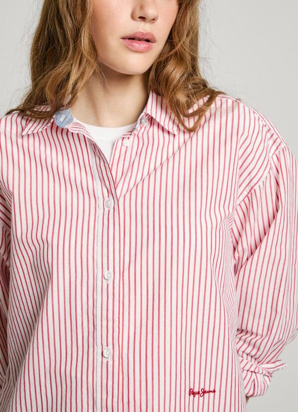 Pepe Jeans camisa rayas fit relaxed Outlet online