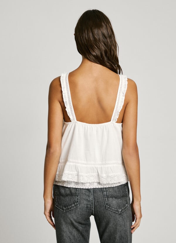 Pepe Jeans top tirantes voile Ofertas